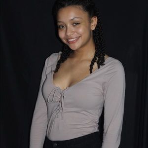 BEIGE PINK BODY SUIT🤎